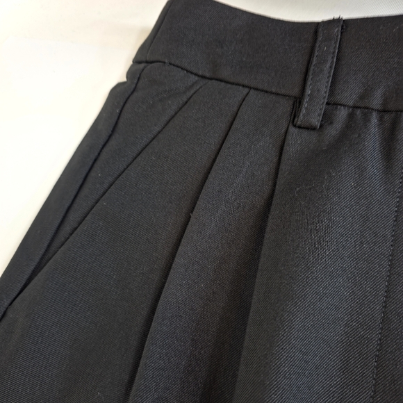 Commense Wide Leg Trousers Dress Pants Oversized High Waisted Pleat Front S NWT - Picture 5 of 7